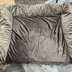 Jumbo Dog Bed Velvet