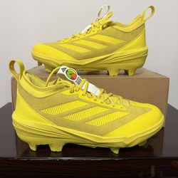 Adidas Adizero Impact TPU 2.0 BSB SOMOS Baseball Cleats Size 7.5 JS2980 Yellow