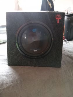 Planet Audio Subwoofer in MTX Terminator Box