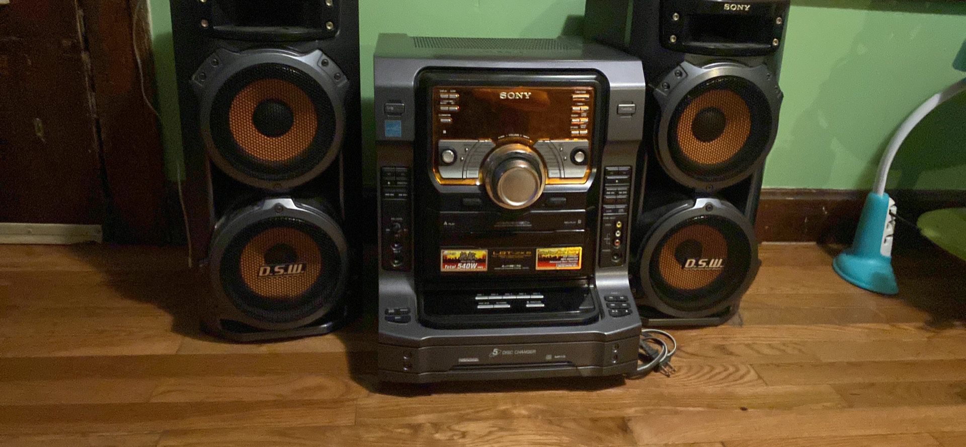 Sony Stereo And Speaker Ss-zx66i