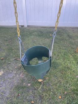 Jungle Gym Heavy-Duty High Back Full Bucket Toddler Swing Seat