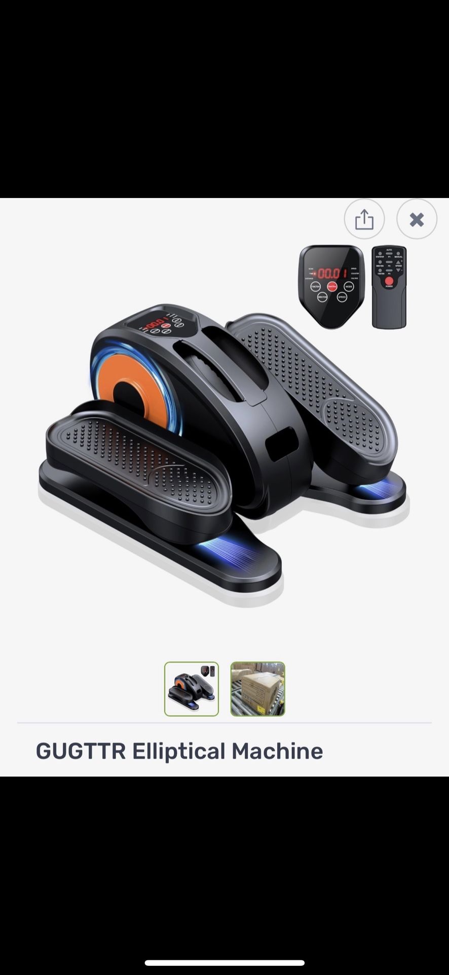 Elliptical machine