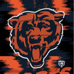 Chicago Bears Cornhole Boards And Bags 