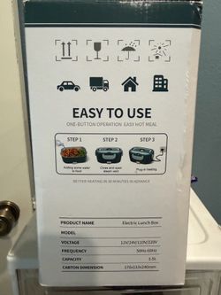 Electric lunch box