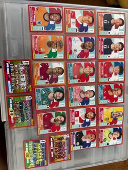 Red parallel panin stickers