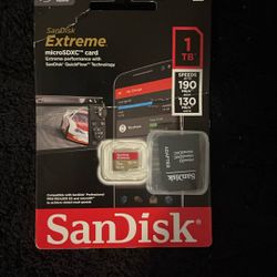 Sandisk Extreme 1tb