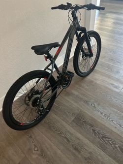 Huffy Scout Mountain Bike (Dark Grey/Orange)