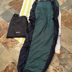 Vintage Camp 7 Outdoor Goose Down Camping Sleeping Bag 65-69” Length