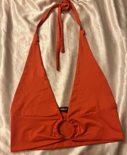 Shien Size S Red Halter Top