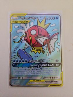 Alternate Full Art Magikarp&Wailord GX