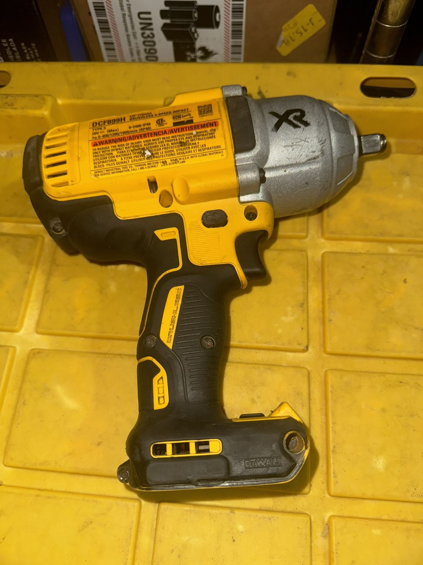 1/2” IMPACT WRENCH USED TOOL ONLY