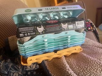 free:: egg cartons. Bundle of eight free.