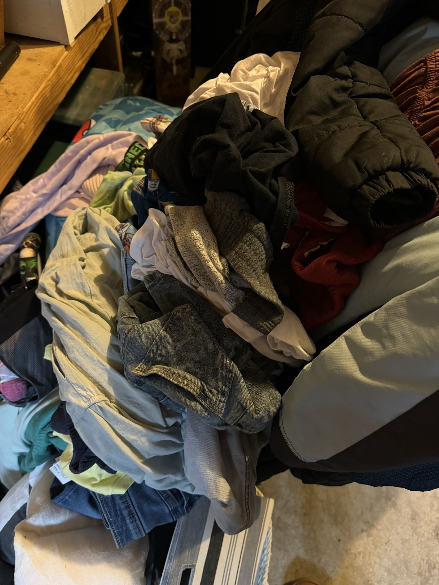 Clothes, Scarfs, Shoes