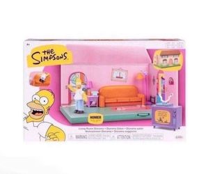 The Simpsons Living Room Diorama Playset