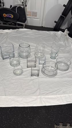 Glass vase / candy table/ flowers