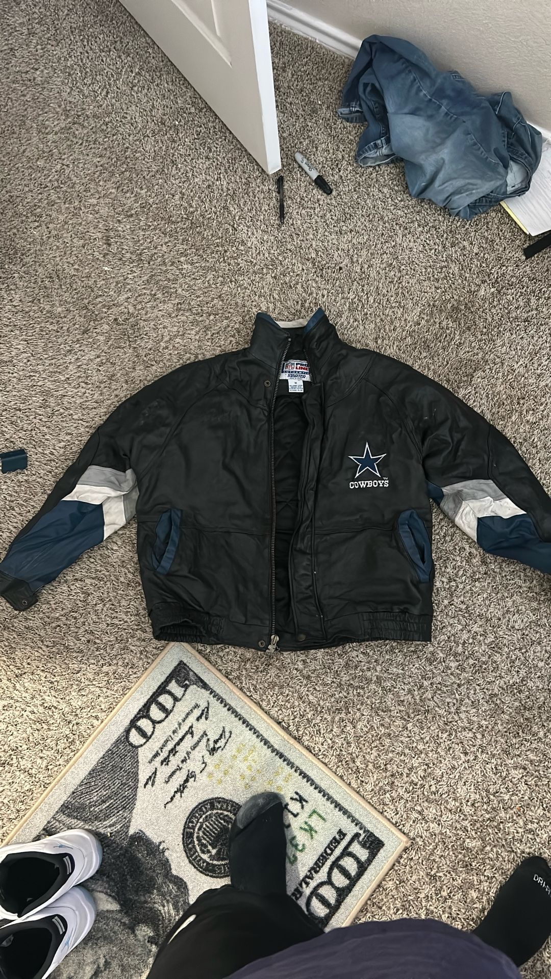 Cowboys Pro line Starter jacket Size M,All Products : American Fashion Style Bags On Sale
