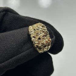 10kt Gold Nugget Ring