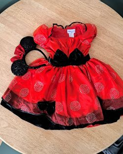 Minnie Mouse Dress and Headband