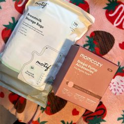 Free Breast Milk Bags & Mom Cozy Pump Part 