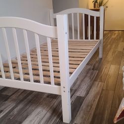 Solid Wood Twin Bed Frame