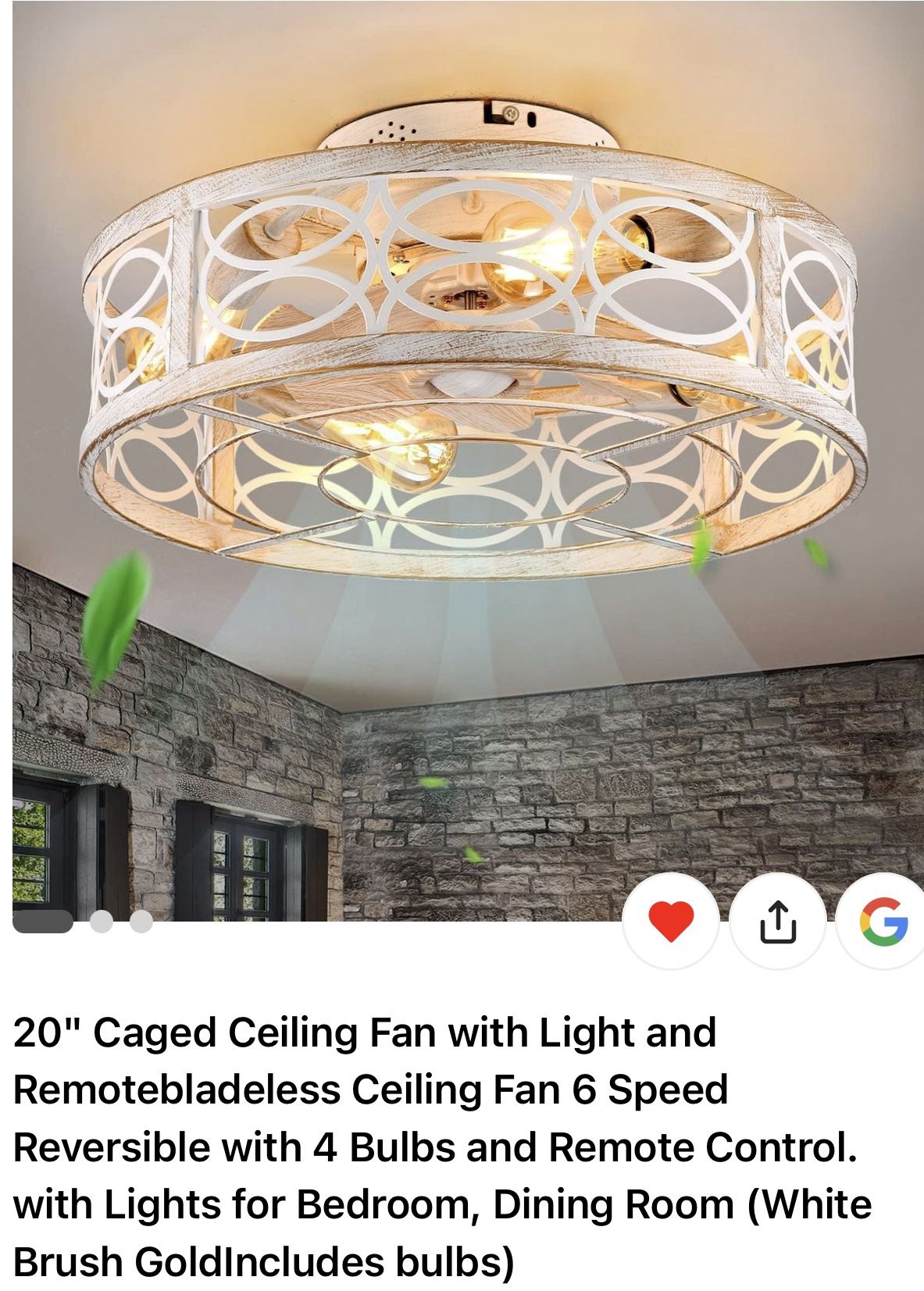 Ceiling Fan With Lights