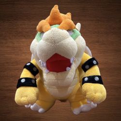 BUILD A BEAR BOWSER KING KOOPA SUOER MARIO BROS. WORKING SOUND 15”