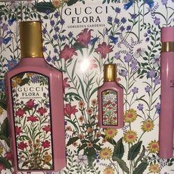 Gucci Gorgeous Gardenia 3 Pc Set 