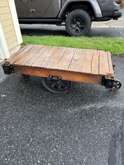 Vintage warehouse cart