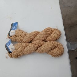 Lot Of Two Silk Blend Yarn