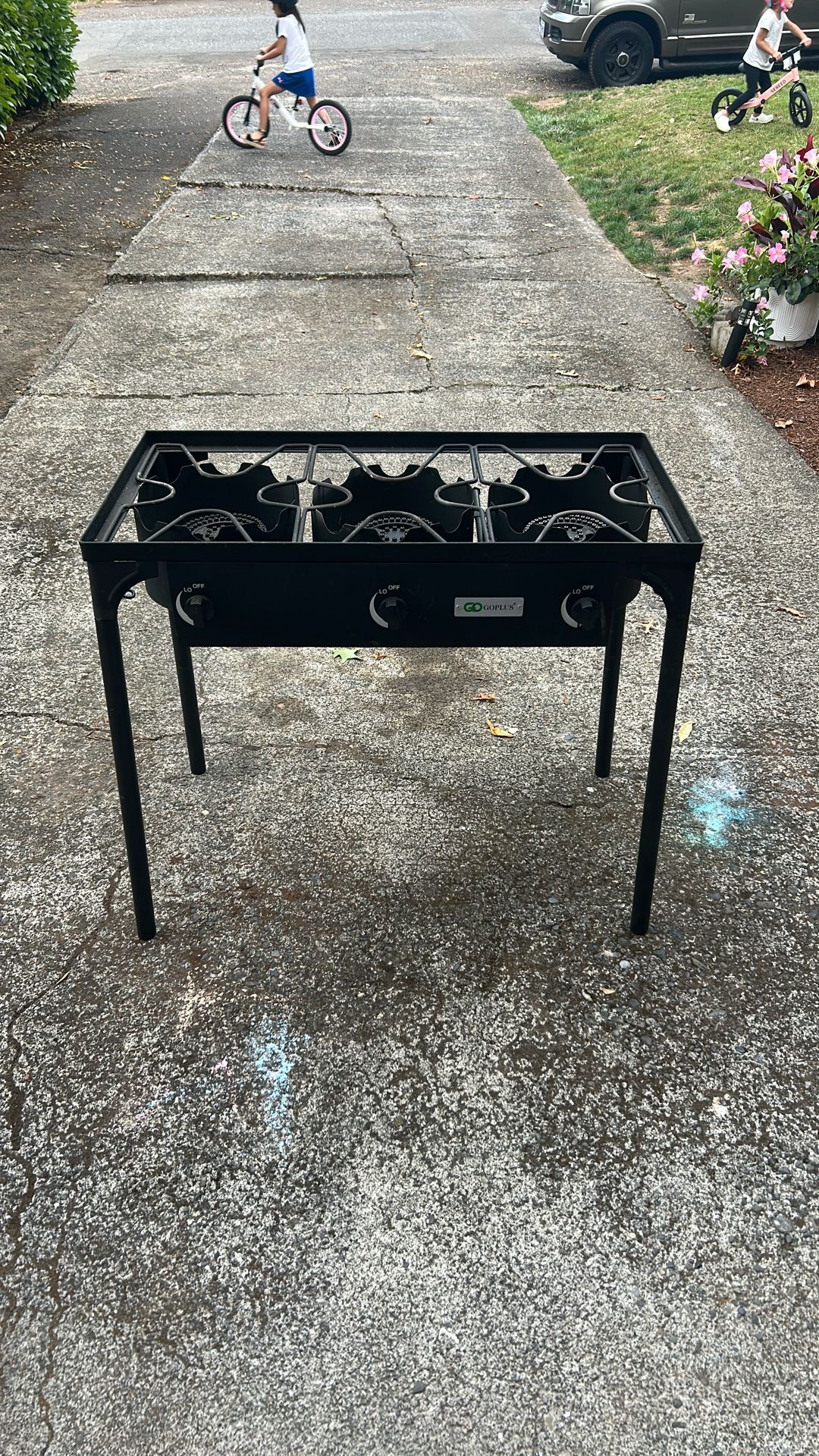 3 Burner Propane Stove