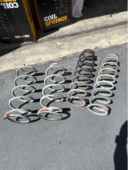 Front and rear springs for 91-97 Toyota Land Cruiser FJ80
