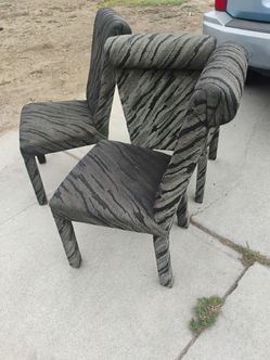 Four Dining room chairs Free