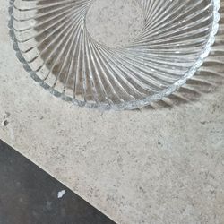 Vintage Mikasa crystal dish.