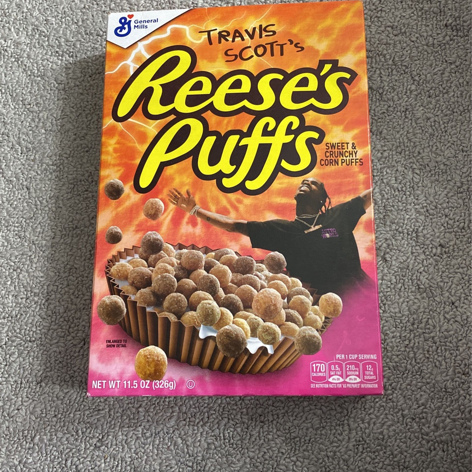 Travis scott (opened cereal box)