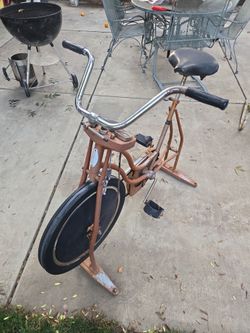 Stationary Schwinn bike