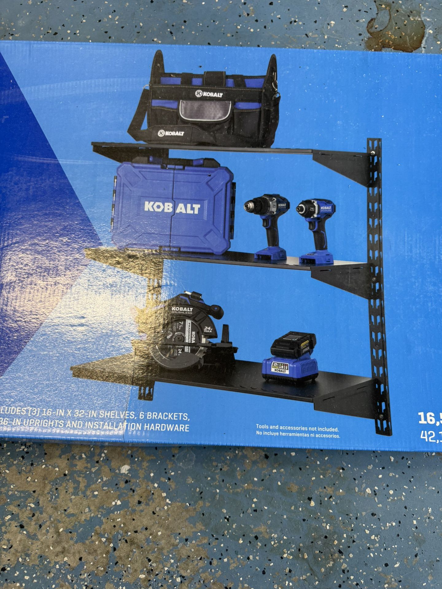 Kobalt 3 Shelf Modular Organizer