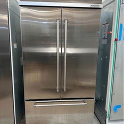 42” KitchenAid French Door Built In Refrigerator 