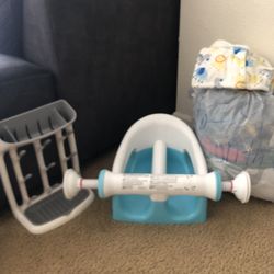 6-9m Boy Clothes/Bottle Rack/Bathseat