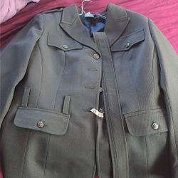 A Small Military Graduation Uniform 