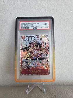 One Piece PRB01 Ace Manga PSA 10