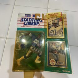 Berry Sanders Starting Line Up Collectibles 