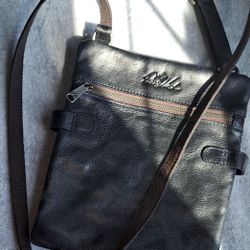 Patricia Nash "Prizzi" Woven Floral Tapestry And Leather Crossbody Bag
