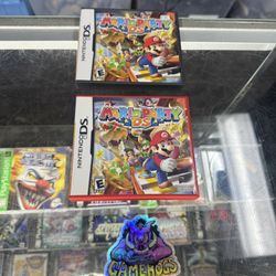 Mario Party DS $30-$35 Each Gamehogs 11am-7pm