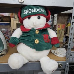 Snodwn Teddy Bear Plushie Stuffed Animal From 1998