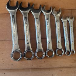 S.A.E. 9 Piece Wrench Set 