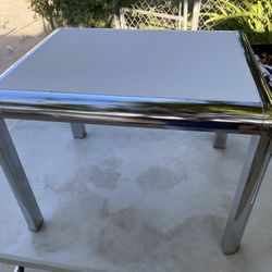 Coffee Table Metal And Stone 