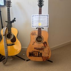 Signed Morgan Wallen Guitar 