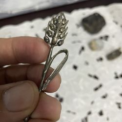 Vintage Rare Woman Pin From Italy