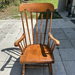 Solid Wood Rocking Chair