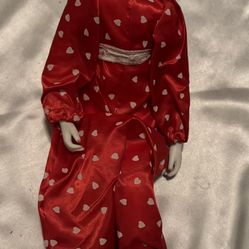 Antique Porcelain Clown Doll